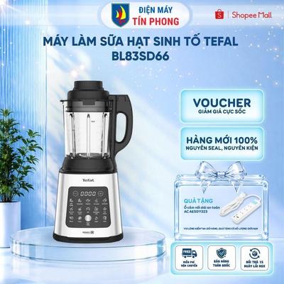 Máy làm sữa hạt sinh tố Tefal BL83SD66 1400W - Dung tích bình chứa 1.75 Lít - Bảo hành 24 tháng