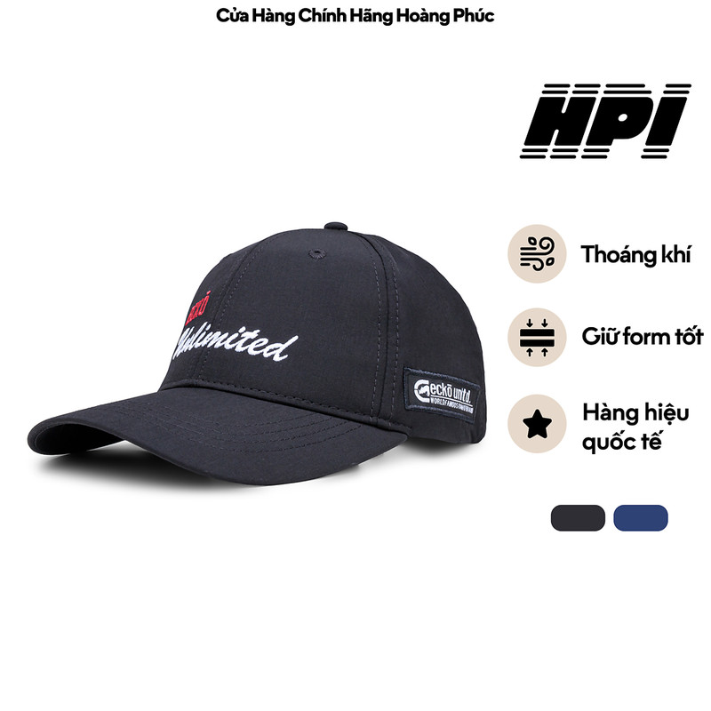 Nón Lưỡi Trai Nam ECKO UNLTD. Polyester Giữ Form Thoáng Khí Nhanh Khô IF25-62001
