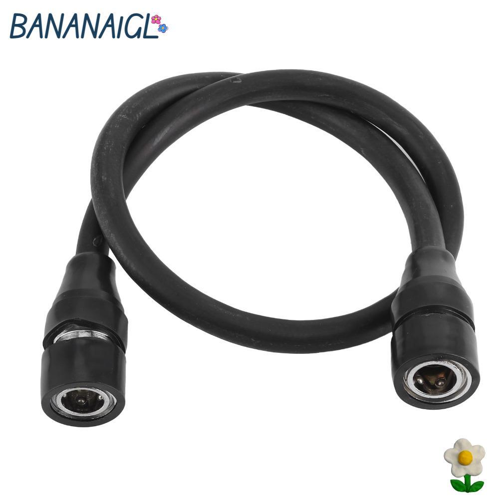 Vòi bơm hơi lốp BANANA1GL, Đầu nối nữ kết nối nhanh Ống bơm không khí 23,6in, Cao su 300 PSI Đầu bơm
