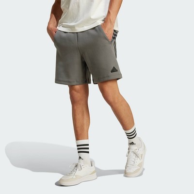 adidas Phong cách sống Quần Short 3 Sọc Future Icons Nam Xám IW8542