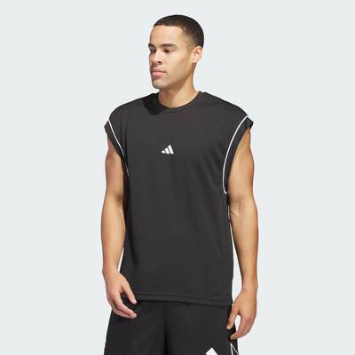adidas Basketball adidas Basketball All-World Sleeveless Tank Top Men Black JN4722