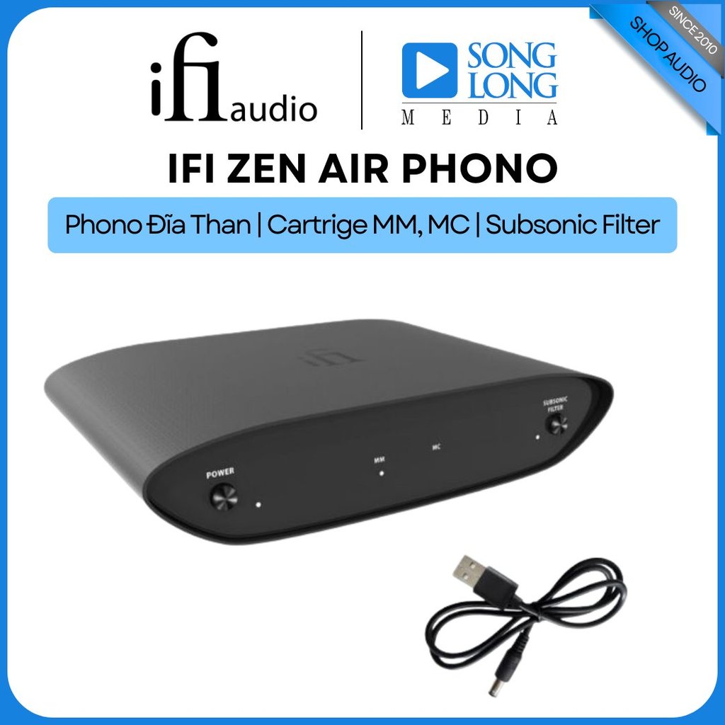 Thiết bị khuếch đại âm thanh IFI ZEN AIR PHONO-  Hàng Chính Hãng - Songlongmedia