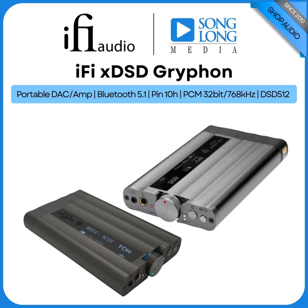 Thiết bị giải mã âm thanh Bluetooth IFI XDSD GRYPHON - Hàng Chính Hãng - Songlongmedia