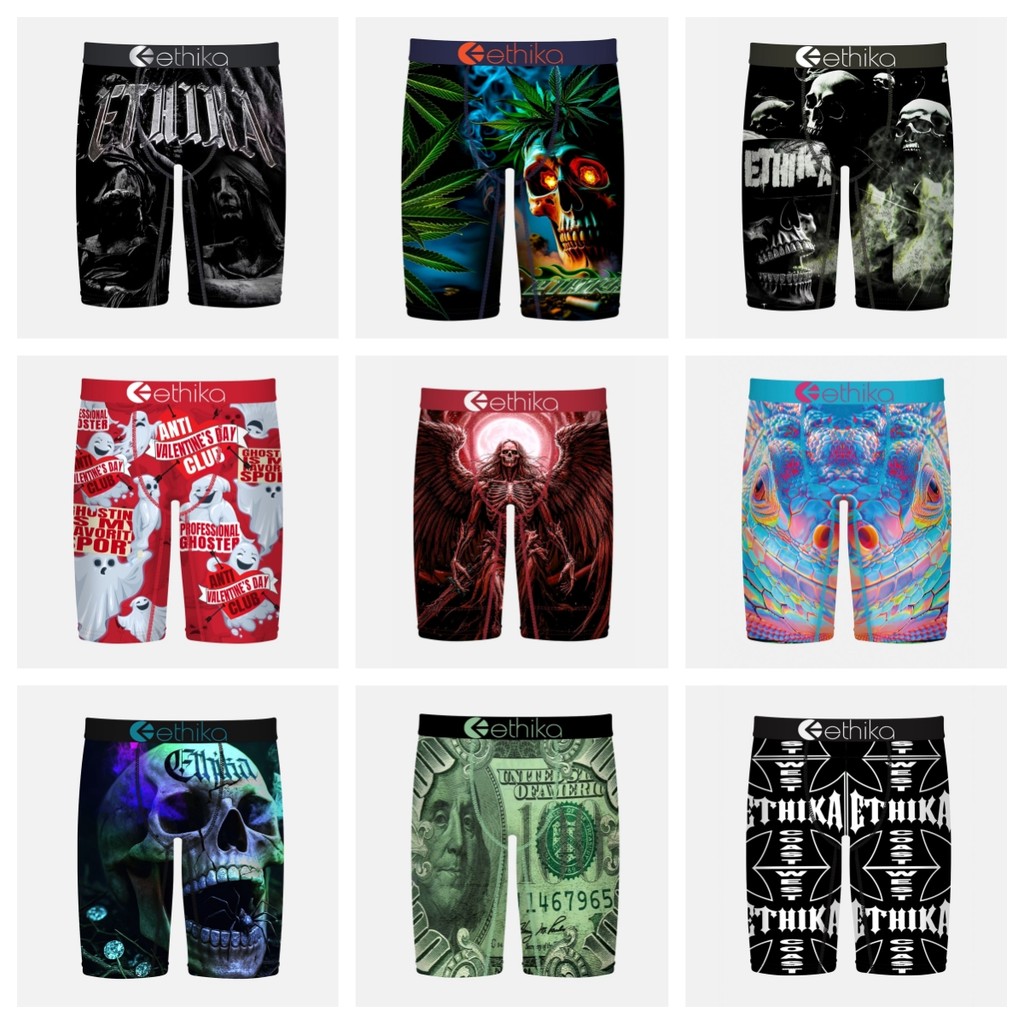 Quần Lót Ethika Nam Âu Mỹ Thể Thao Thời Trang Dạo Phố Quần Short Thể Thao