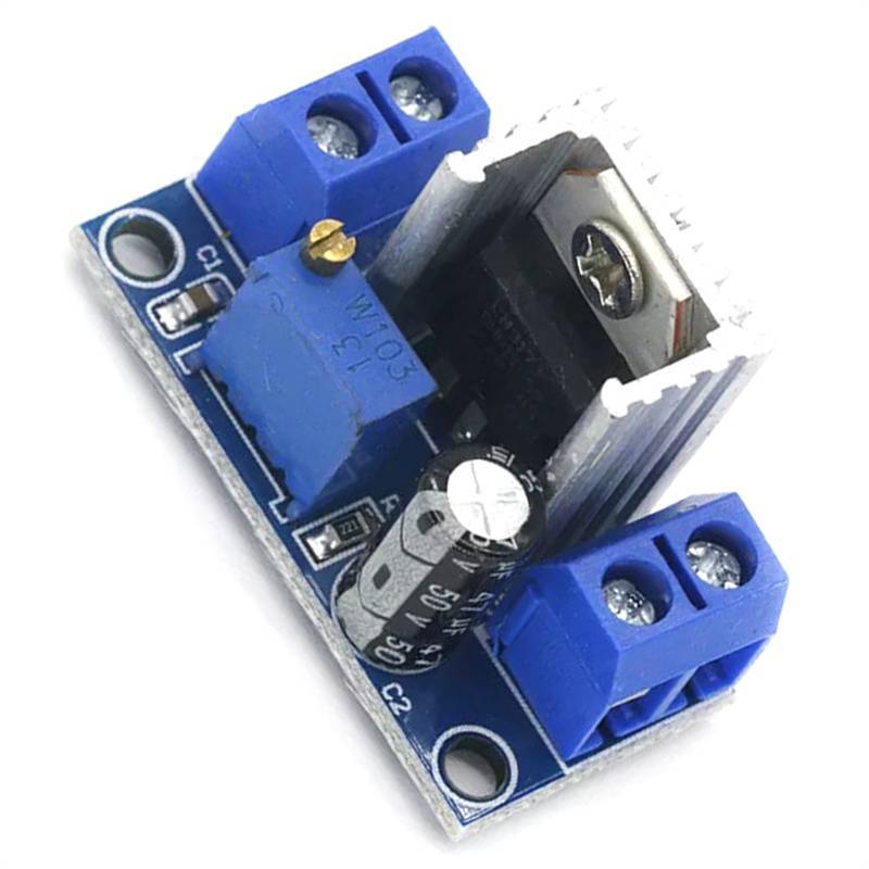 Bộ chuyển đổi GOCA LM317 DC-DC Mô-đun bảng mạch bước xuống Bộ điều chỉnh tuyến tính LM317 Bộ điều ch