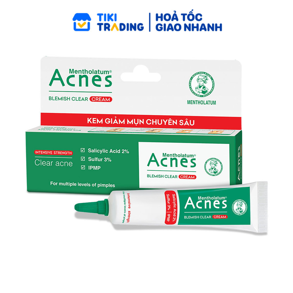 Kem chấm mụn chuyên sâu Acnes Blemish Clear Cream 10g