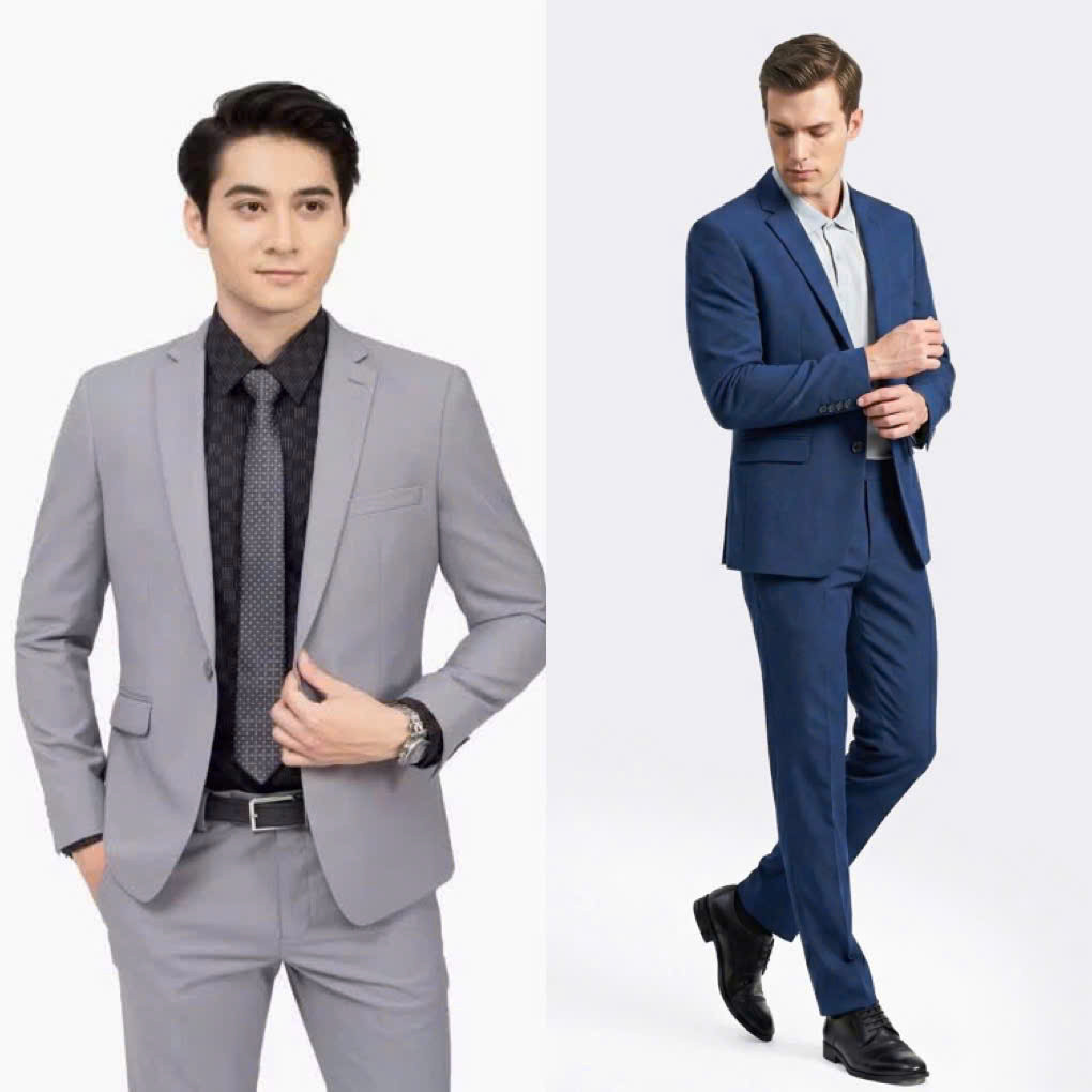 Bộ suit Aristino ASUR01 dáng ôm Slimfit trẻ trung