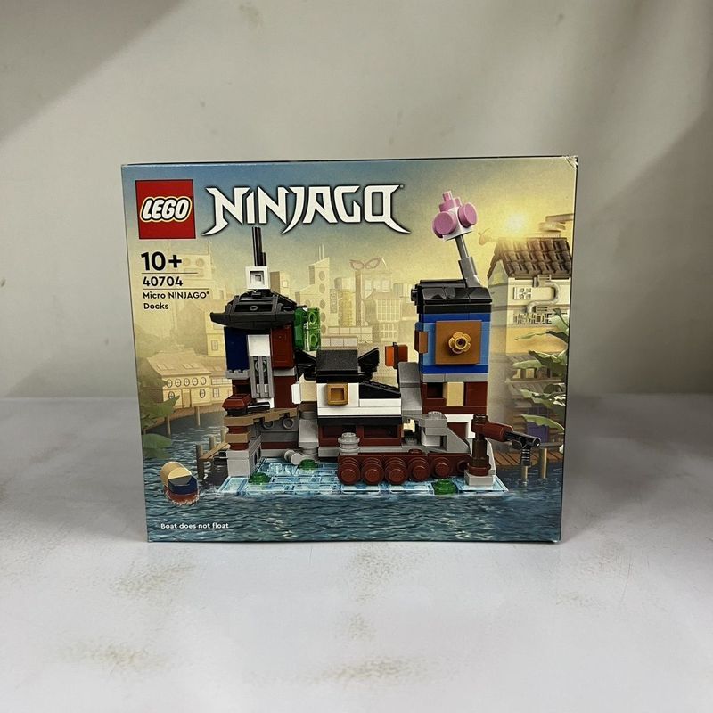 [LEGO] 40704 Mini Ninja Ninja Wharf Nam Nữ Khối Xây Dựng Giáo Dục