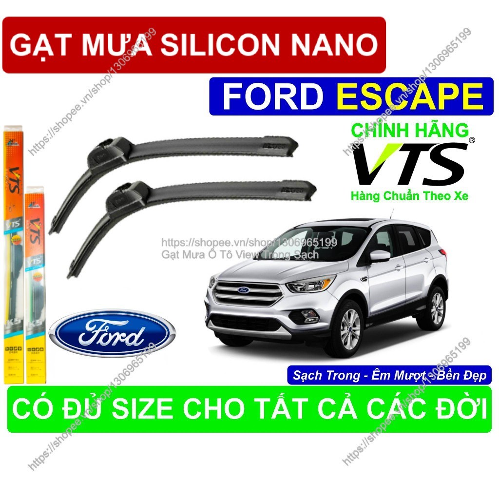 K5, Gạt Mưa Silicon Nano Kính Lái Ford Escape, Cặp Gạt Mưa K.ính Lái Ford Escape,        Ford Escape