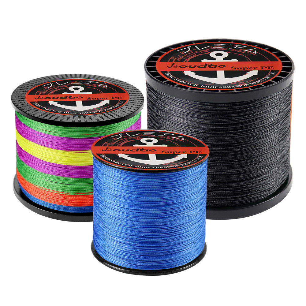 Dây câu bện JIOUDAO 1000M X8 Dây câu PE bền 100% PE