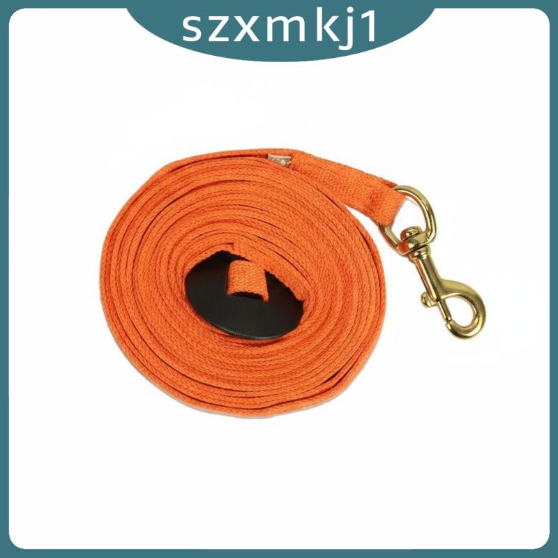 Ngựa Lunge Line Complete-Circle Turn Snap Equestrian Lunge Line Dây Cao Su Dừng Ngựa Lunging cho Rid