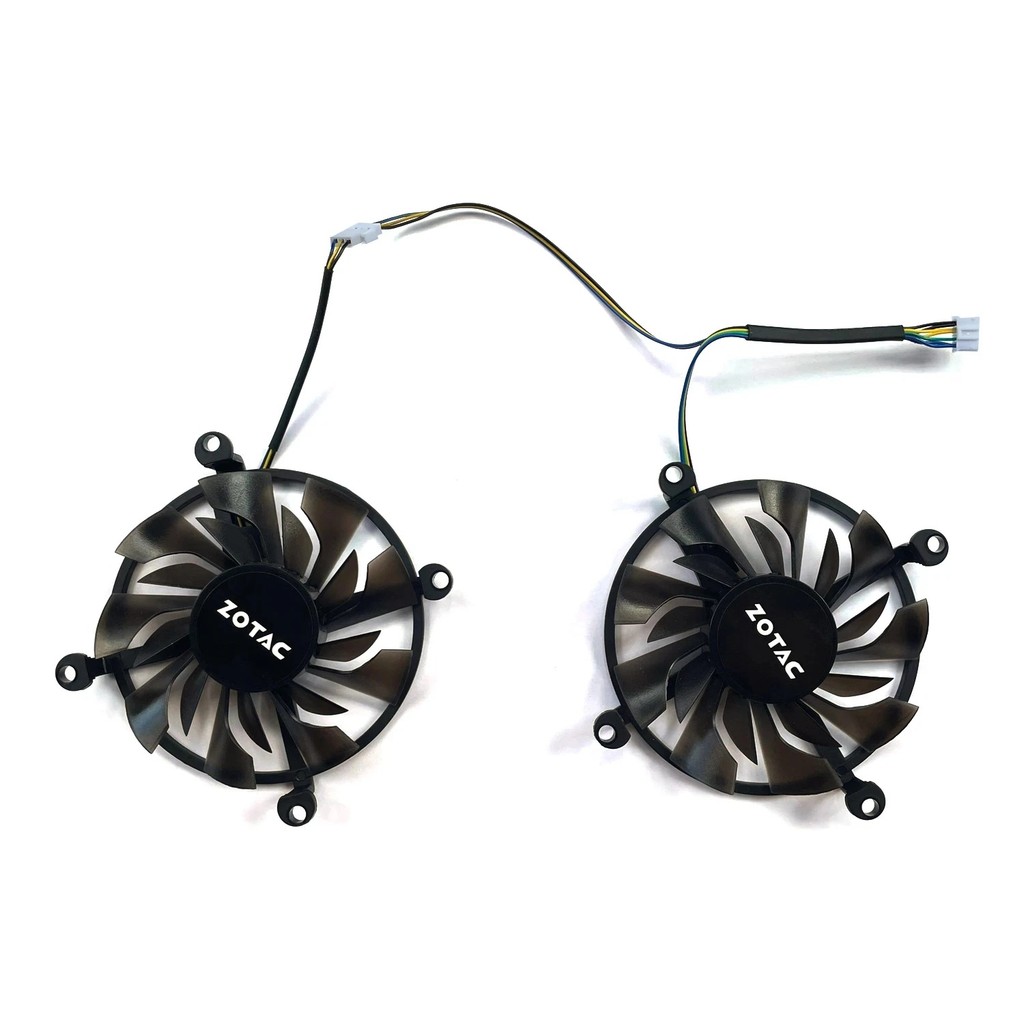Mới 4 pin Quạt Làm Mát Thay Thế Cho Zotac GTX 1060 GTX960 GTX950 card Đồ Họa Quạt Làm Mát GTX 1060 9