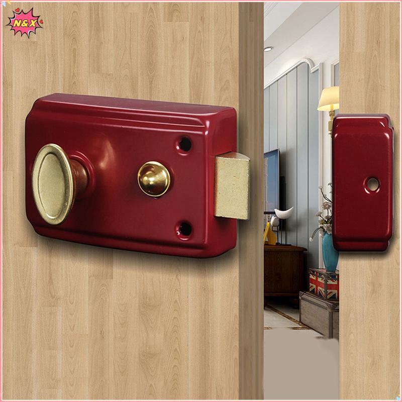 N & X Chống Trộm Nhà Mạnh Mẽ Đa Năng Cửa Hạng Nặng Lo Lo Lo Lo Trong Nhà Mortise Lo.