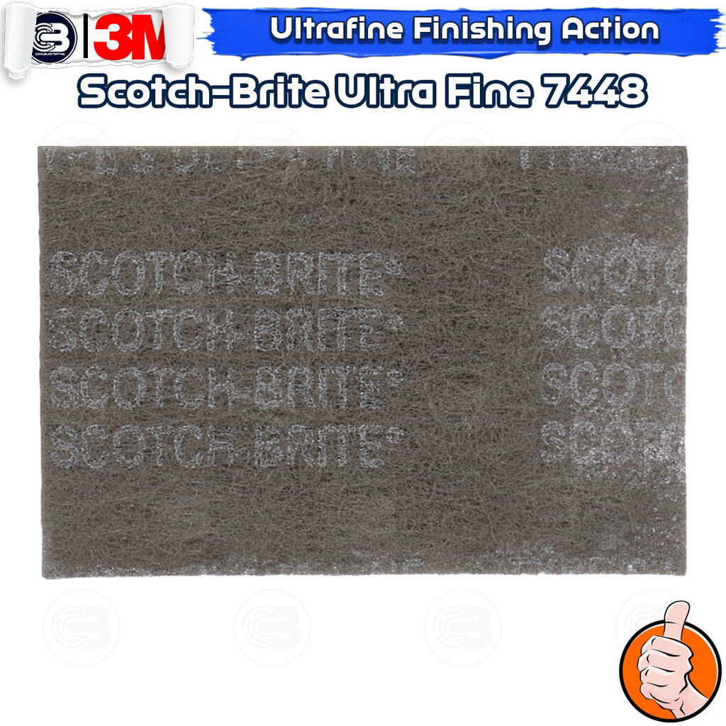 [CoolBlasterThai] Tấm lót tay 3M Scotch-Brite Ultra Fine Grade 7448 (Sọc vết bẩn)
