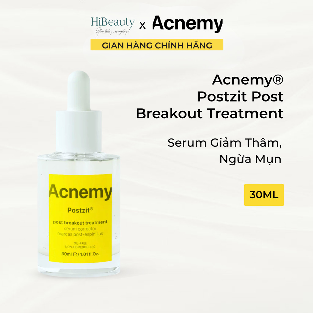 [HÀNG CÔNG TY] Serum Giảm Thâm, Ngừa Mụn Acnemy® Postzit Post Breakout Treatment 30ml