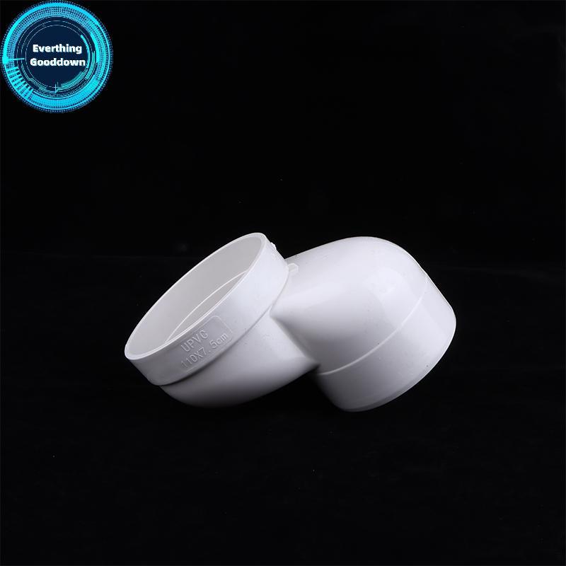 EVERTHING 110MM Qui-Install WC Vòi Phun Vệ Sinh Kết Nối Ống Adapter Với Thiết Kế Offset ph