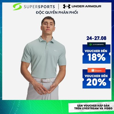 Áo Polo Nam Under Armour Tee To Green Pique - 6012303-477