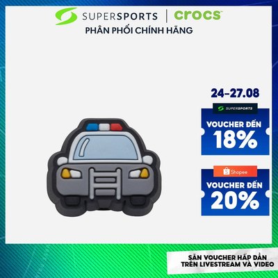 Phụ Kiện Charm Crocs Tiny Police Car - 10013364