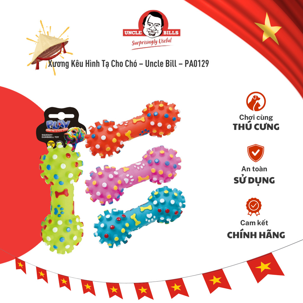Xương Kêu Hình Tạ Cho Chó – Uncle Bill – PA0129