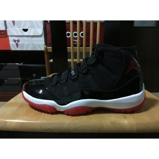 Chính hãng Air Jordan 11 aj11 retro lai đen trắng varicou màu đỏ size 39-46 dryq