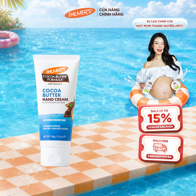 [Chính hãng] Kem dưỡng da tay Bơ CaCao mềm mịn cho da khô Palmer's 96g