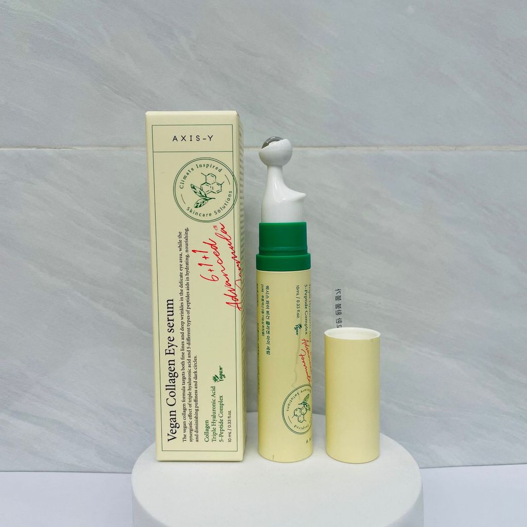 Hàng sẵn có Vận chuyển nhanh Anshuyan AXIS-Y Kem mắt Peptide Bright Eye Rollerball Essence Kem dưỡng