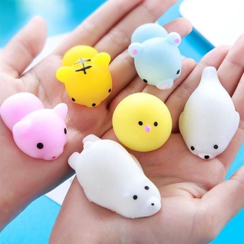 60 Chiếc Squishies Mochi Anima Squishy Đồ Chơi Cho Tiệc Trẻ Em