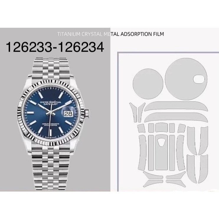 Rolex DateJust 126333-126334+ 126331+126330 (41MM) Miếng dán PPF Luxury Watch cho đồng hồ Ultra Luxu