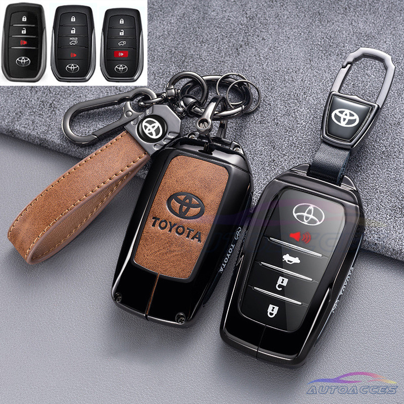 Vỏ Chìa Khóa Hợp Kim Xe Từ Xa Chìa Khóa Dành Cho Xe Toyota Fortuner Hilux Conquest Alphard Hilux GRS