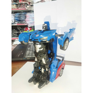 Xe ô tô biến hình Robot bộ Siêu Anh Hùng Avengers
