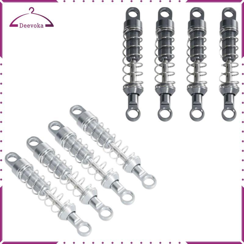 4 RC Giảm Chấn Lò Xo Kim Loại Nâng Cấp, Phụ Kiện Lắp Ráp, Phụ Kiện Giảm Chấn Cho Xe 1: 12 Mn168 Mn78
