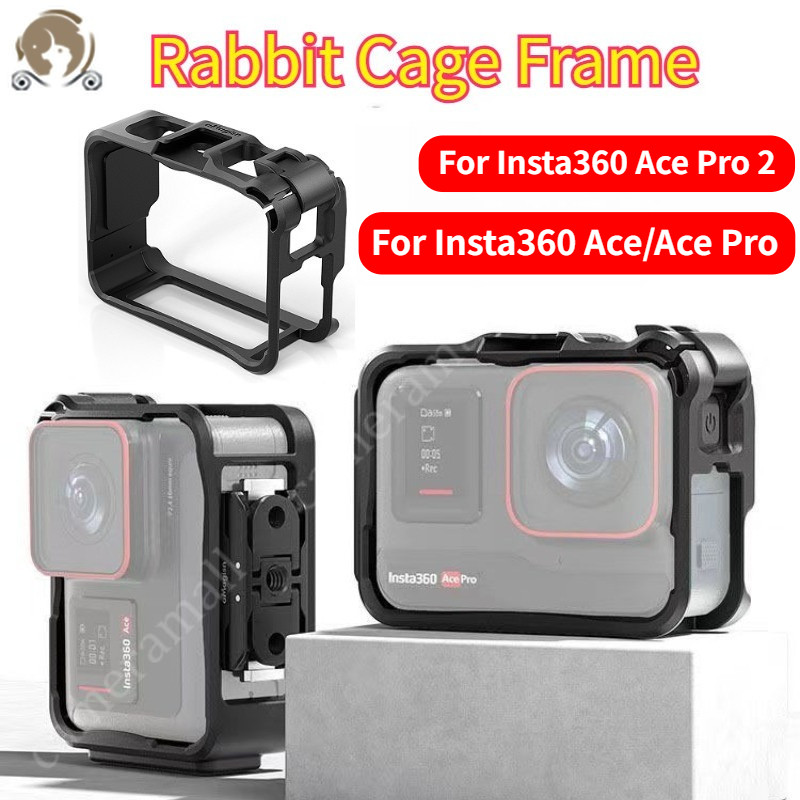 Khung lồng thỏ ABS cho khung chụp ảnh ngang và dọc Insta360 Ace Pro 2 / Ace Pro / Ace