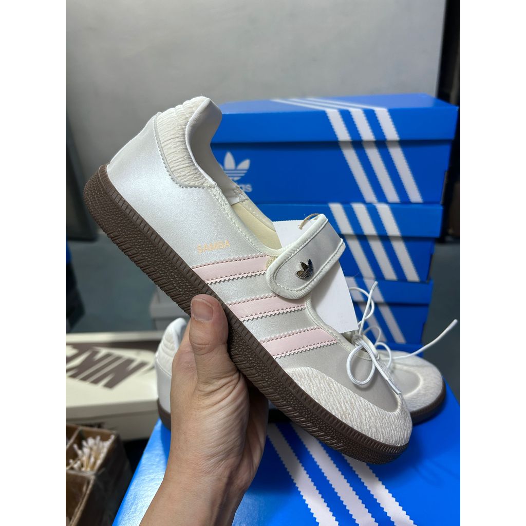 Ad Samba Janes Mary Jane Rose Gold Board Shoes Giày lười