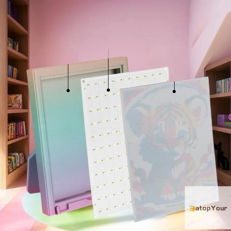 EatopYour 1 Bộ PLA Basic Lithophane Bundle 3D In Lithophane Ảnh Cho Bambu Lab Lithophane Led Panel C