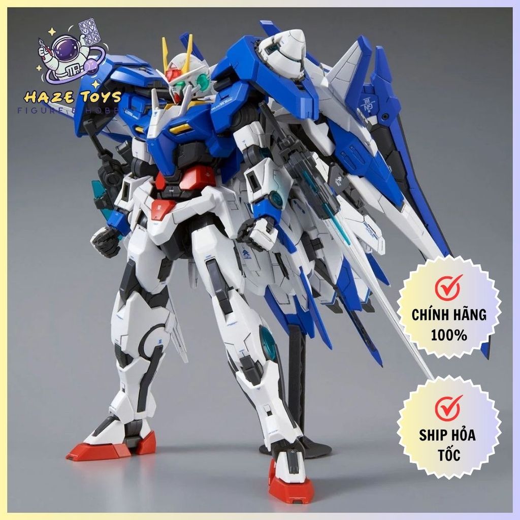 Mô hình lắp ráp Gundam Bandai MG 1/100 XN RAISER GUNDAM 00