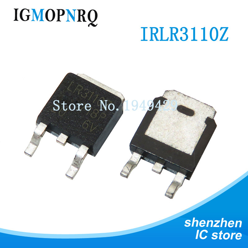 10 chiếc IRLR3110Z TO-252 IRLR3110 TO252 LR3110Z LR3110 IRLR3110ZPBF IRLR3110ZTRPBF SOT mới
