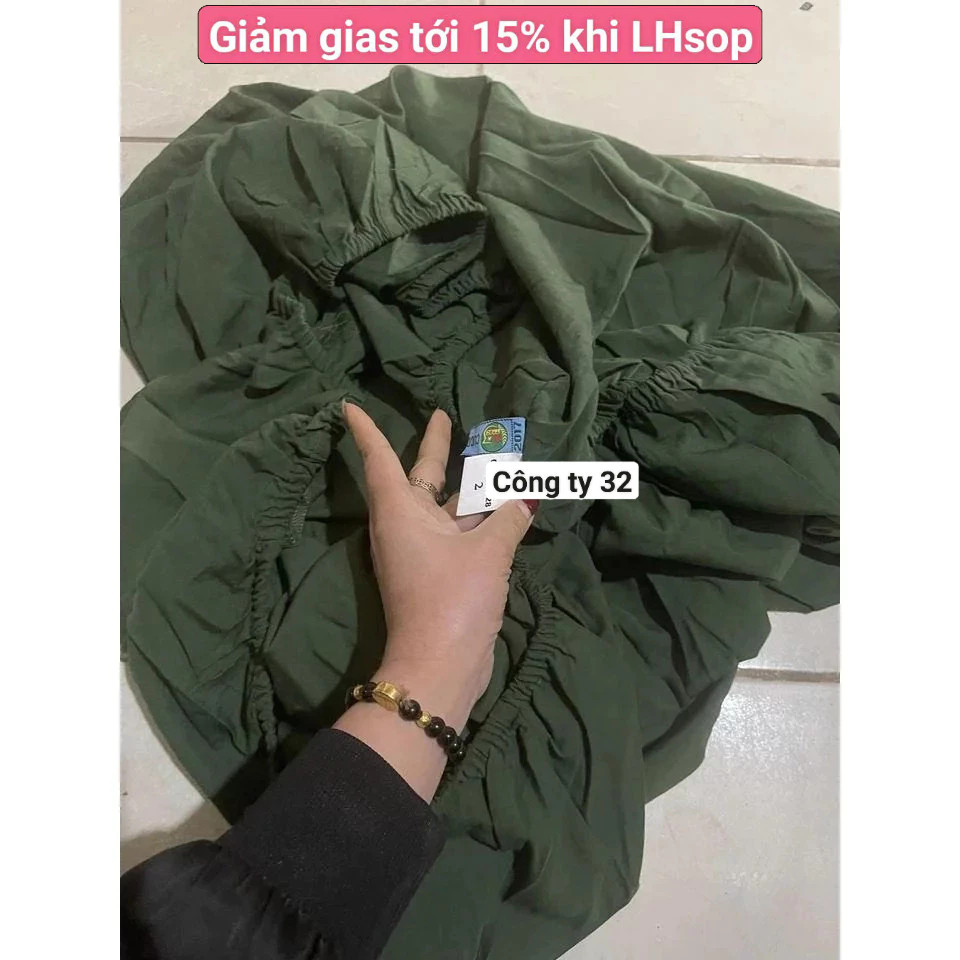 Ga giường bọc đệm cho giường 90cm/1m/1.2m thoáng mát