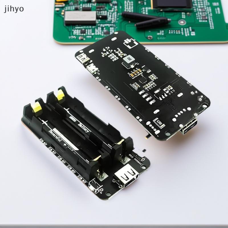 [jihyo] Giá đỡ pin 18650 kèm mô-đun sạc USB 5V / 2A 3V / 1A cho Raspberry Pi