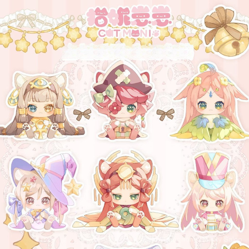 Sản phẩm mới MONI Maoni Cub Thế hệ thứ hai Fantasy Island Series Hộp bí ẩn, Chơi hợp thời trang Hình