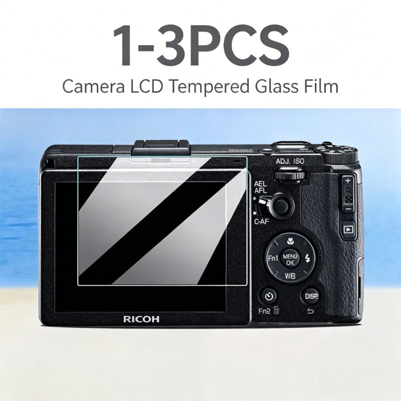 3 Chiếc Cho Ricoh GR-IV GR-IIIx-HDF GR-IIIx GR-III-HDF GR-III GR-II GR-GR1 HD Kính Cường Lực Kính Cư