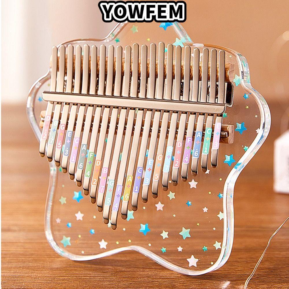 YOWFEM Mini Ngón Tay Cái Piano, Quà Tặng Đồ Chơi Mini Ngón Tay Cái Piano, Âm Nhạc Marimba Tinh Tế Vu