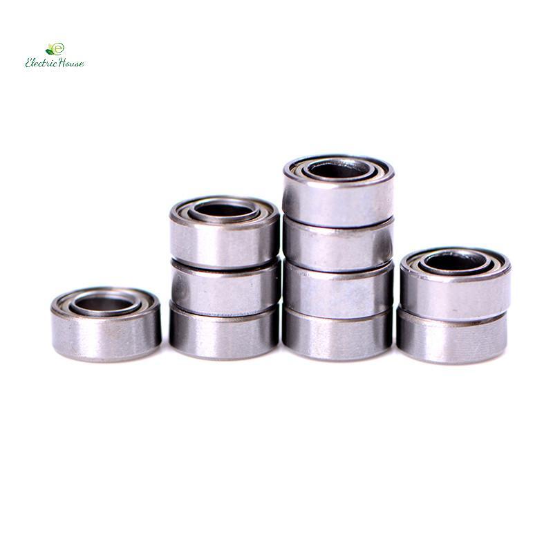 [Nhà điện] 10 chiếc MR105ZZ L-1050 MR105 Vòng bi rãnh sâu 5x10x4 mm thu nhỏMR105ZZ Vòng bi ABEC-1 mớ