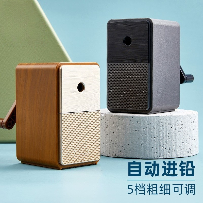 Dụng cụ gọt bút chì, máy gọt bút chì tự động cho học sinh, dụng cụ gọt bút chì quay tay, máy gọt bút