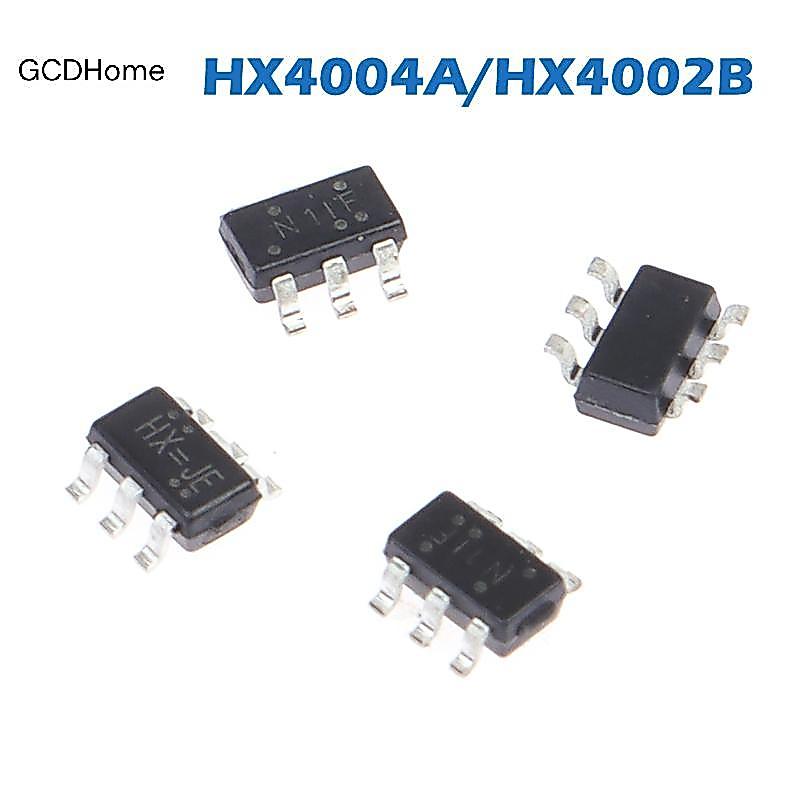 GCDHome 10 Cái HX4004A HX4004 HX4002 HX4002B In Màn Hình HX-JE N11F SOT23-6 Chip Tăng Áp Không Cảm Ứ
