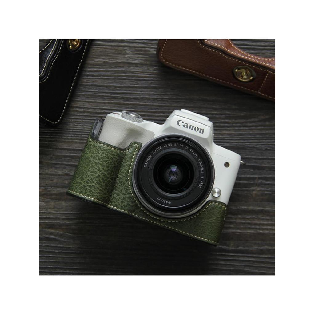 Thích hợp cho hộp đựng máy ảnh thế hệ thứ 2 Canon m50i M50 Vỏ bảo vệ RP / R8 Half Case Base EOS R50 