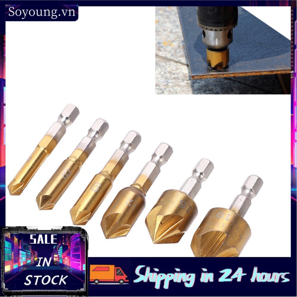 Soyoung Soyoung 6 Mũi Khoan Mũi Khoan 90 Độ Vát Cho Gỗ