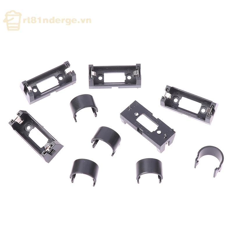 GE 5 Chiếc Cắm CR123A Pin 16340 Hộp Pin LIR123A Hộp Bảo Quản Pin CR123A Vỏ Pin Cho PCB DIY VN