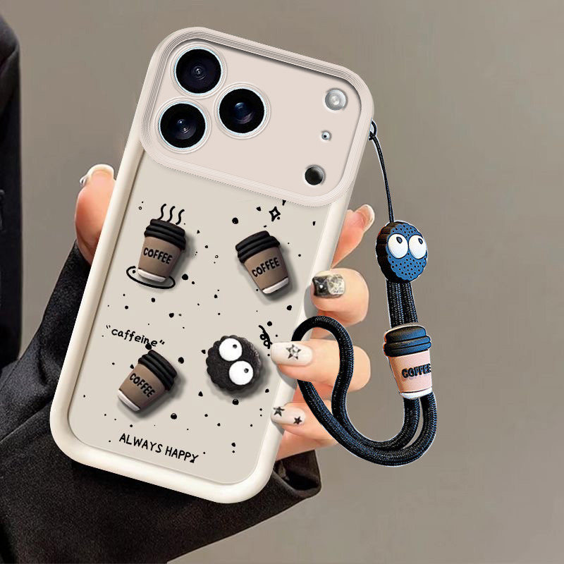 Ốp lưng iphone 17 pro max iphone 17 air case TPU Mobile Phone Case 3D Cup Design - Vỏ bảo vệ chống s