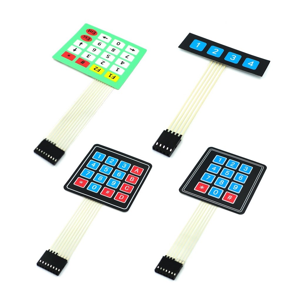 Bàn Phím Ma Trận Keypad 1x4 3x4 4x4 4x5 Cho Arduino