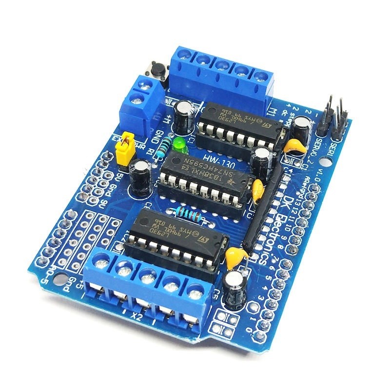 Arduino Motor Shield L293D Driver Điều Khiển Động Cơ